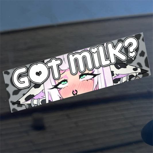 Milky Moo Bumper Sticker
