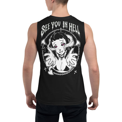 See You In Hell Muscle Shirt V2