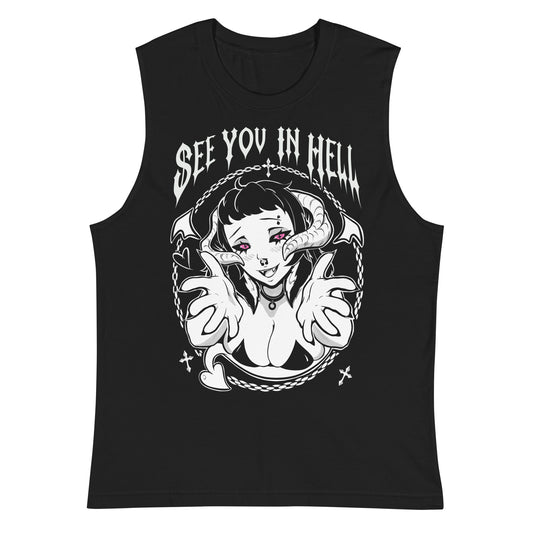 See You In Hell Muscle Shirt