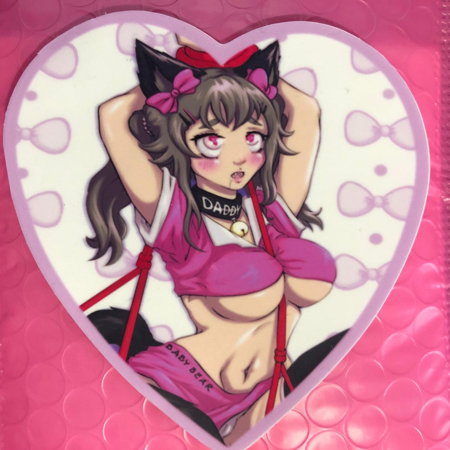 NSFW Shibari Cat Girl Sticker
