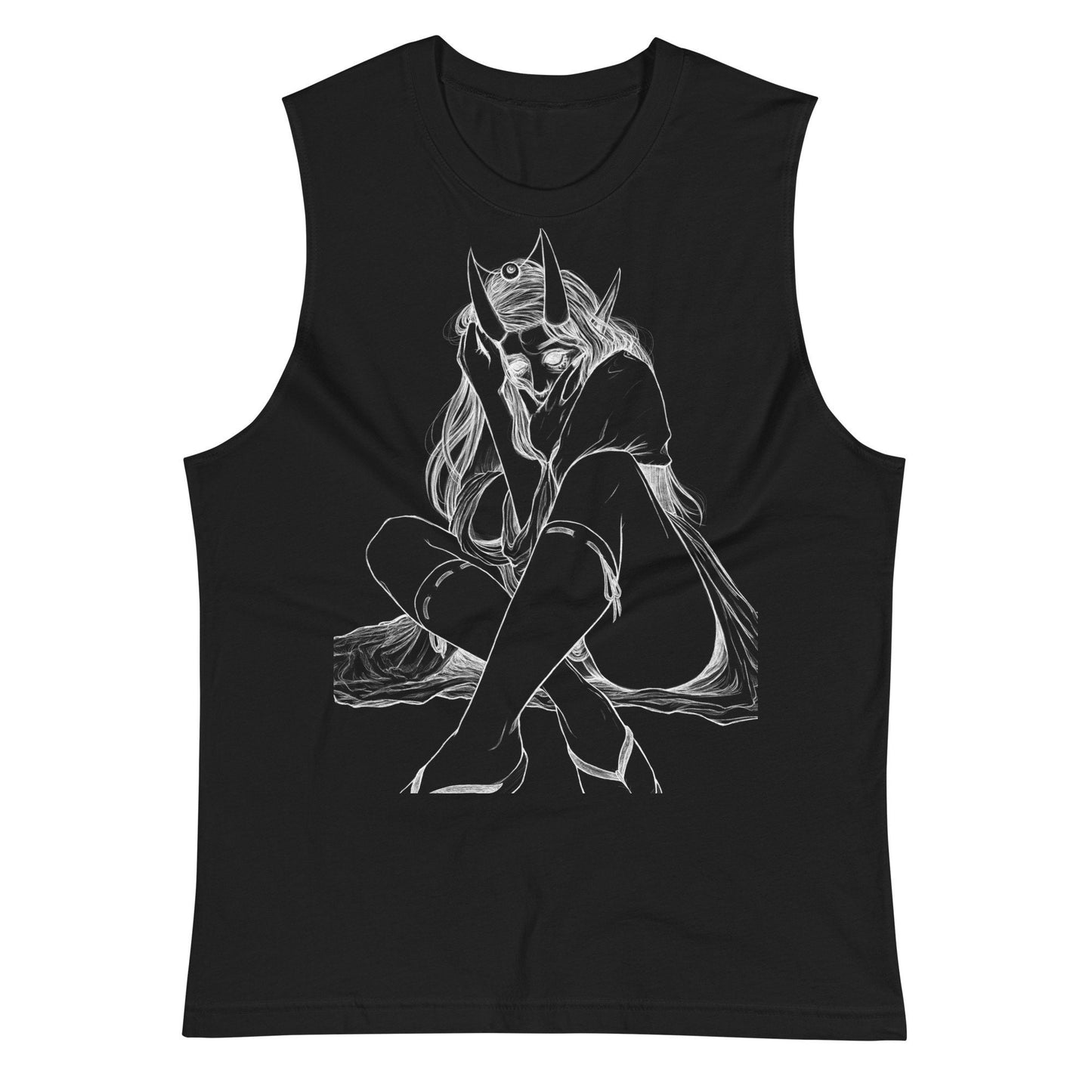 Inverted Demon Priestess Muscle Shirt