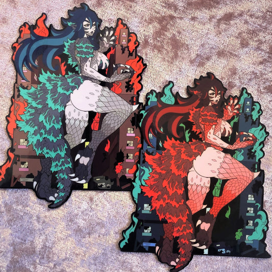 Queen Kaiju Sticker