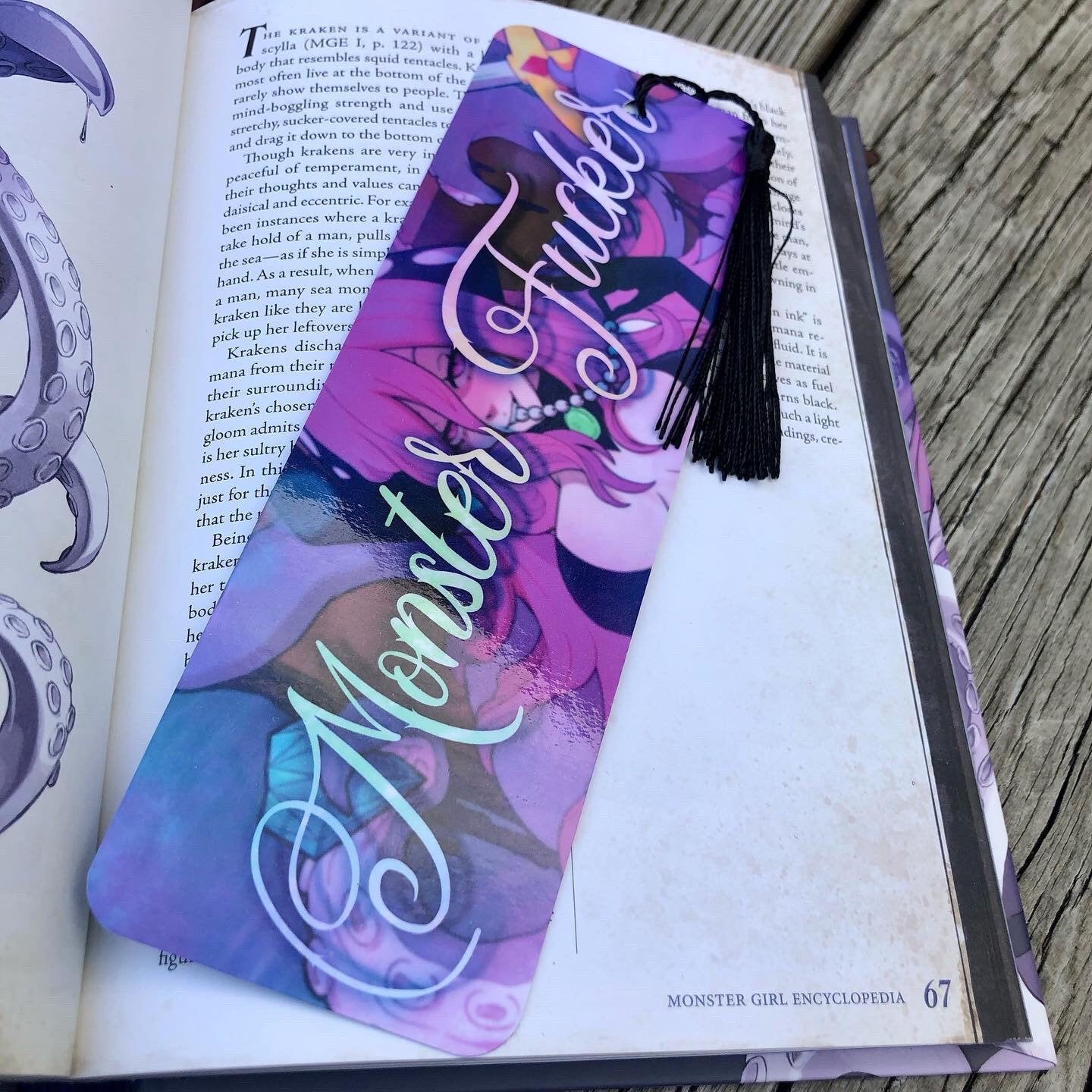 Monster F*cker Double-Sided Bookmark