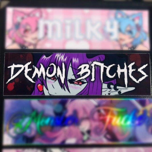 Demon Btches Bumper Sticker